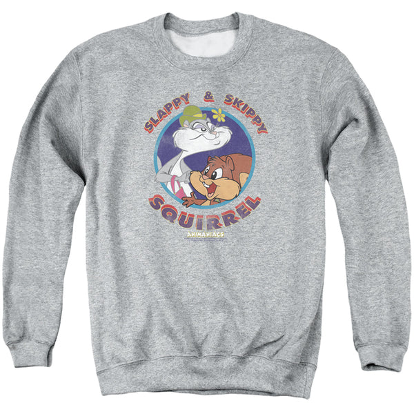 Animaniacs - Slappy And Skippy Squirrel Adult Crewneck Sweatshirt