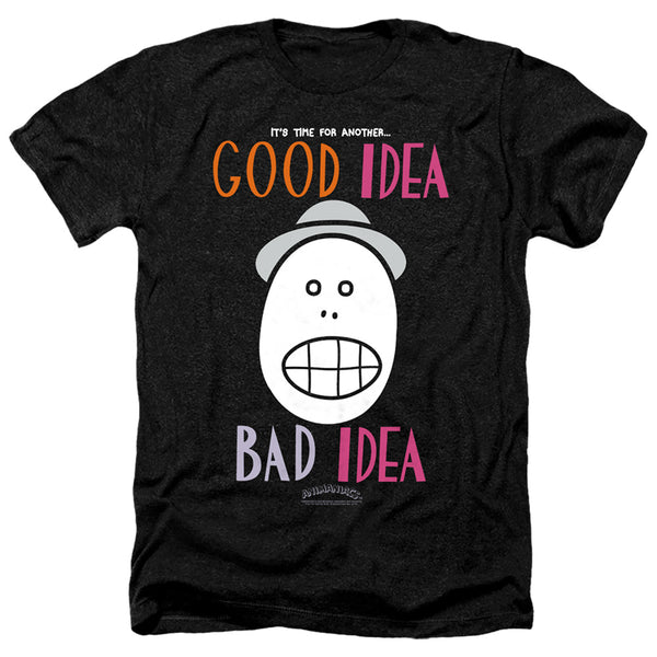 Animaniacs - Good Idea Bad Idea Adult Regular Fit Heather Short Sleeve