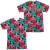 Animaniacs - Squares (Front - Back Print) Adult Regular Fit Short Sleeve 100% Poly