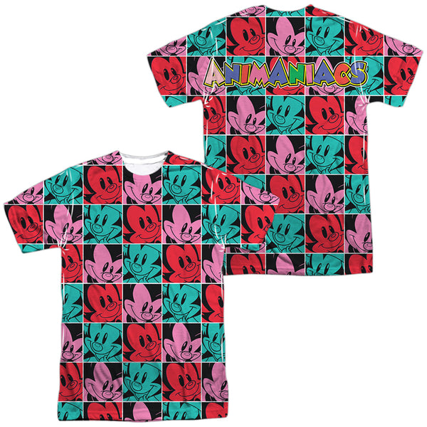 Animaniacs - Squares (Front - Back Print) Adult Regular Fit Short Sleeve 100% Poly