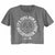Woodstock Love Revolution Peace Sign-Ladies S/S Festival Cali Crop