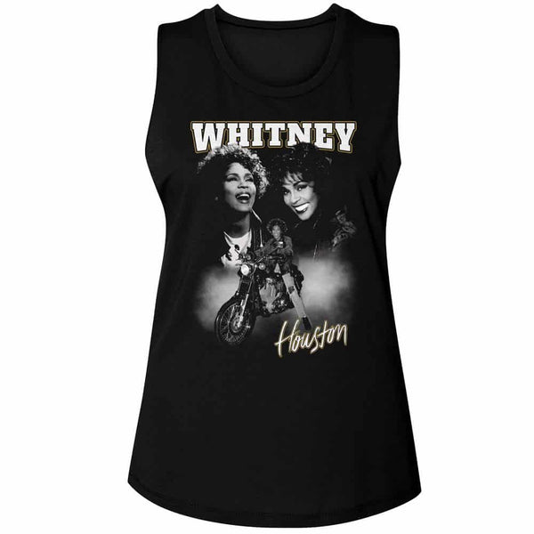 Motorcycle Collage- Ladies Muscle Tank