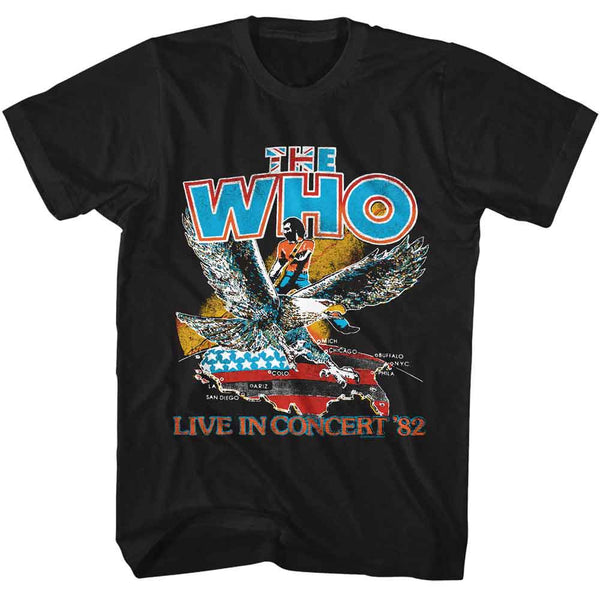 Live In 82 - The Who T-Shirt