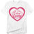 White Castle - Love Castle Adult Regular Fit Short Sleeve