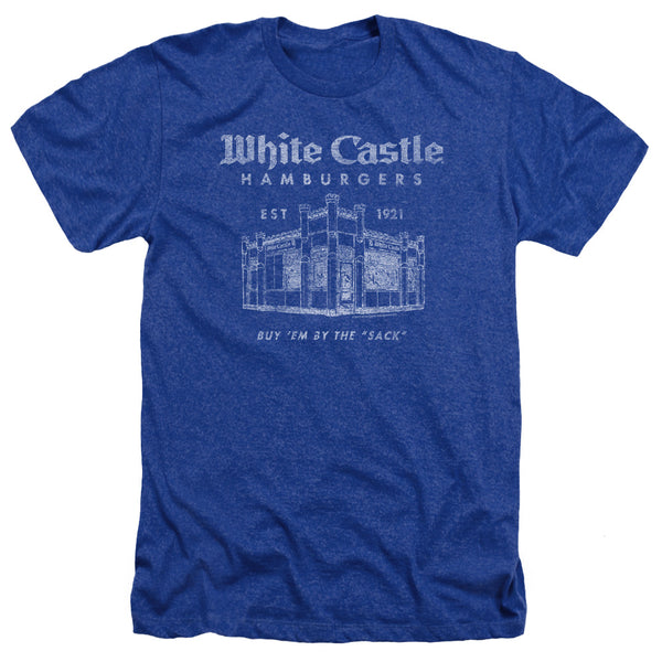 White Castle - By The Sack Adult Regular Fit Heather Short Sleeve