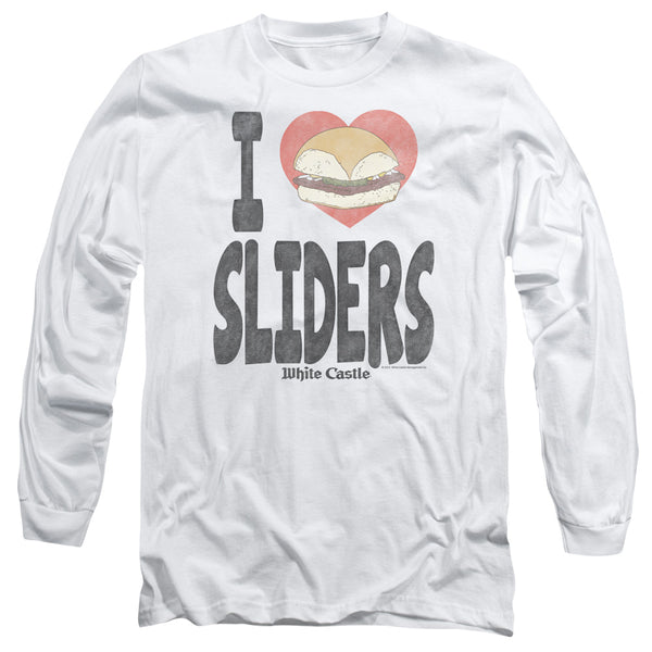 White Castle - I Heart Sliders Adult Long Sleeve