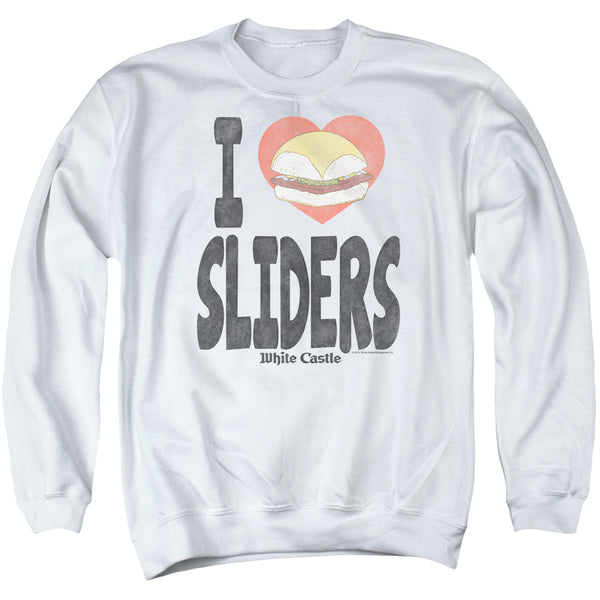 White Castle - I Heart Sliders Adult Crewneck Sweatshirt