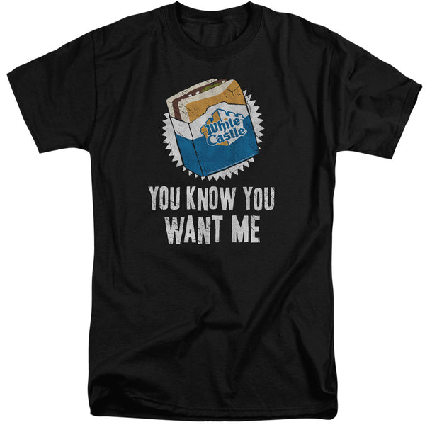 White Castle - Want Me Adult Tall Fit Short Sleeve