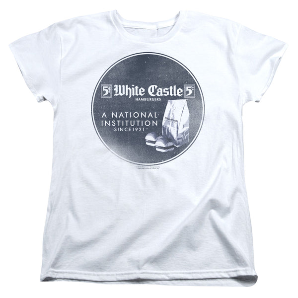 White Castle - National Institution Women's Short Sleeve