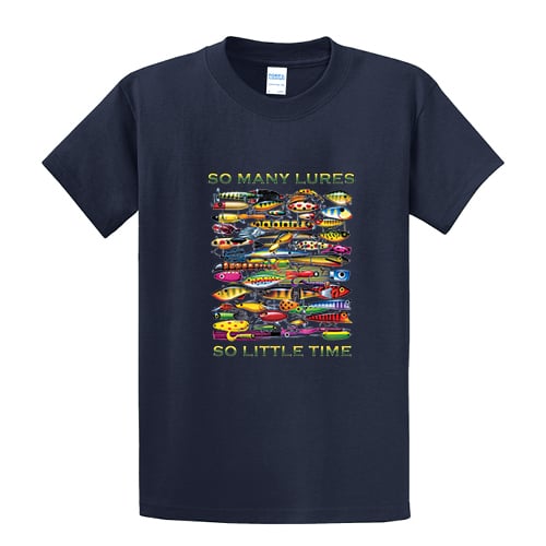 So Many Lures So Little Time - Graphic Tee