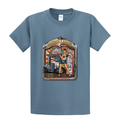 Rt 66 Dependable Hot Rod Girl - Graphic Tee