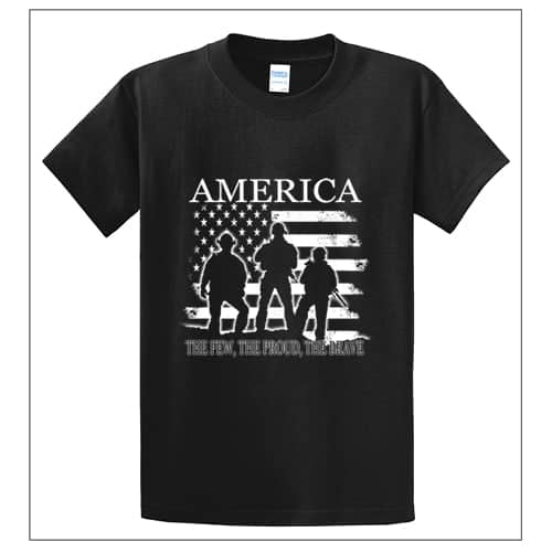 America The Few, Proud, Brave T-Shirt