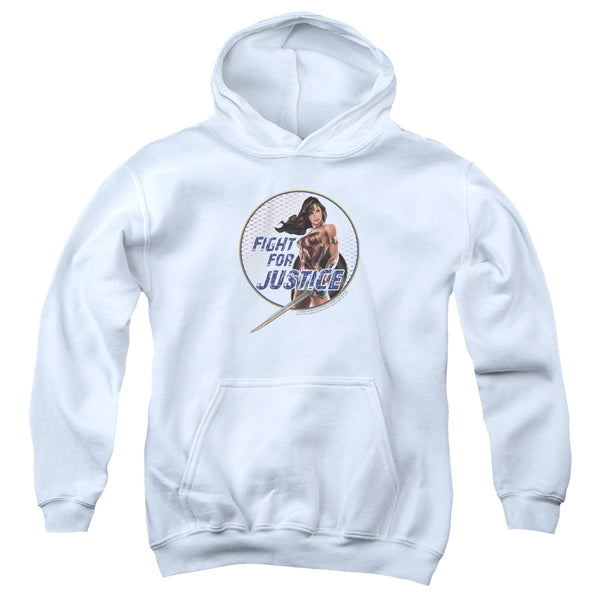 Wonder Woman Movie - Fight For Justice Youth Hooded Sweatshirt