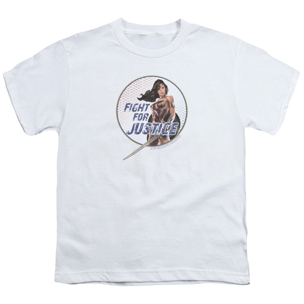 Wonder Woman Movie - Fight For Justice Youth Short Sleeve