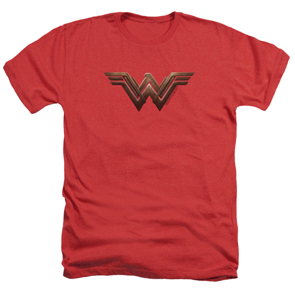 Wonder Woman Movie - Wonder Woman Logo Adult Regular Fit Heather Short Sleeve