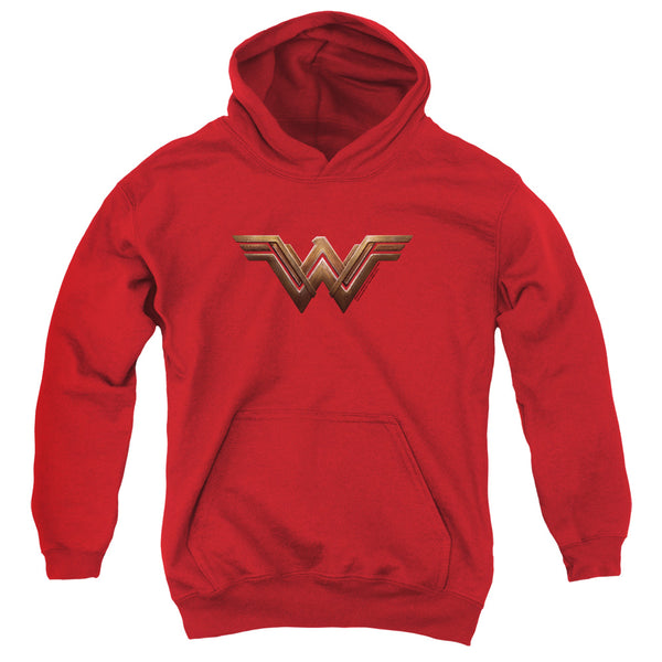 Wonder Woman Movie - Wonder Woman Logo Youth Hooded Sweatshirt