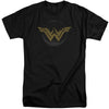 Wonder Woman Movie - Distressed Logo Adult Tall Fit Short Sleeve