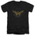 Wonder Woman Movie - Distressed Logo Adult Slim Fit V Neck Cotton
