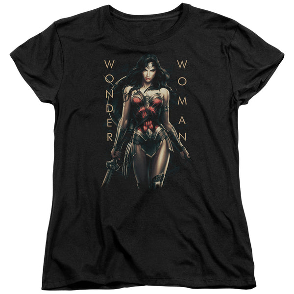 Wonder Woman Movie - Armed And Dangerous Women's Short Sleeve