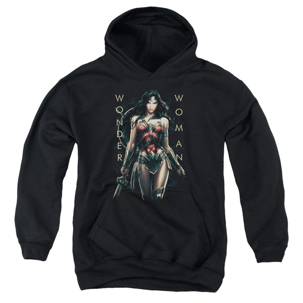 Wonder Woman Movie - Armed And Dangerous Youth Hooded Sweatshirt