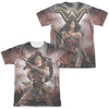 Wonder Woman Movie - Protector Of Humanity (Front - Back Print) Adult Regular Fit Short Sleeve 65 - 35 Poly - Cotton