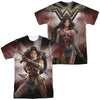 Wonder Woman Movie - Protector Of Humanity (Front - Back Print) Adult Regular Fit Short Sleeve 100% Poly