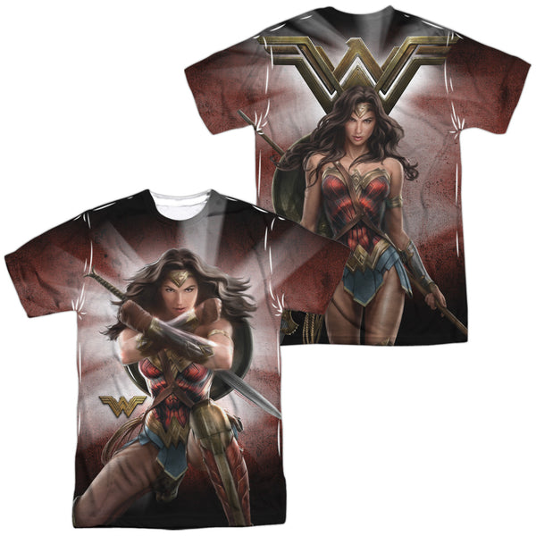 Wonder Woman Movie - Protector Of Humanity (Front - Back Print) Adult Regular Fit Short Sleeve 100% Poly