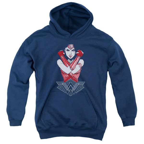Wonder Woman Movie - Amazon Youth Hooded Sweatshirt