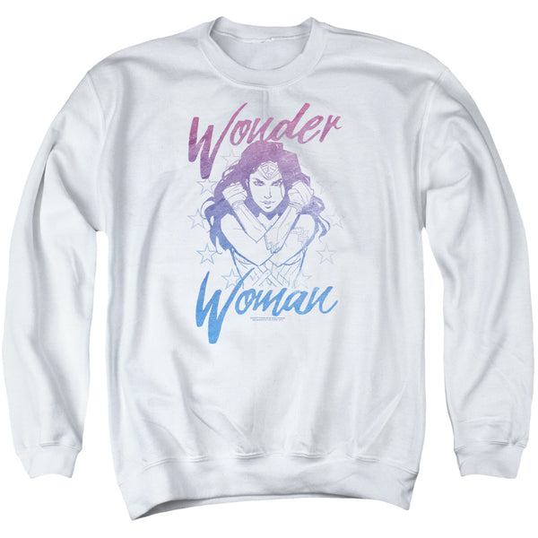 Wonder Woman Movie - Retro Stance Adult Crewneck Sweatshirt