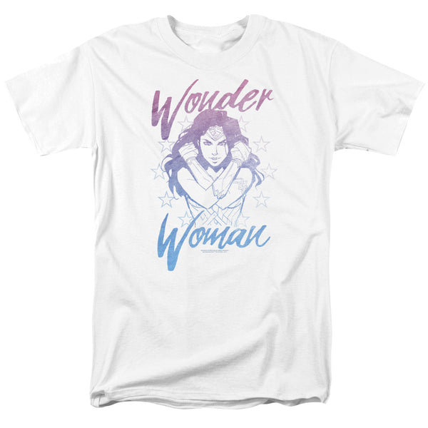 Wonder Woman Movie - Retro Stance Adult Regular Fit Short Sleeve
