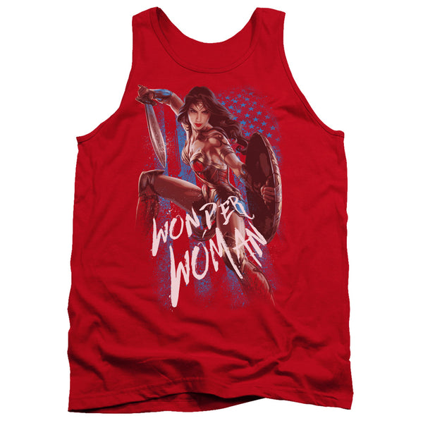 Wonder Woman Movie - American Hero Adult Tank Top