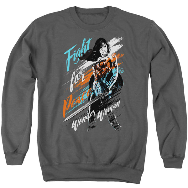 Wonder Woman Movie - Fight For Peace Adult Crewneck Sweatshirt