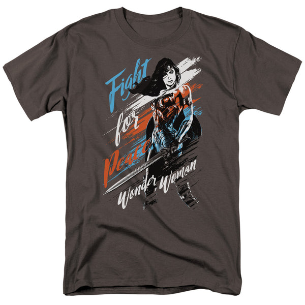 Wonder Woman Movie - Fight For Peace Adult Regular Fit Short Sleeve