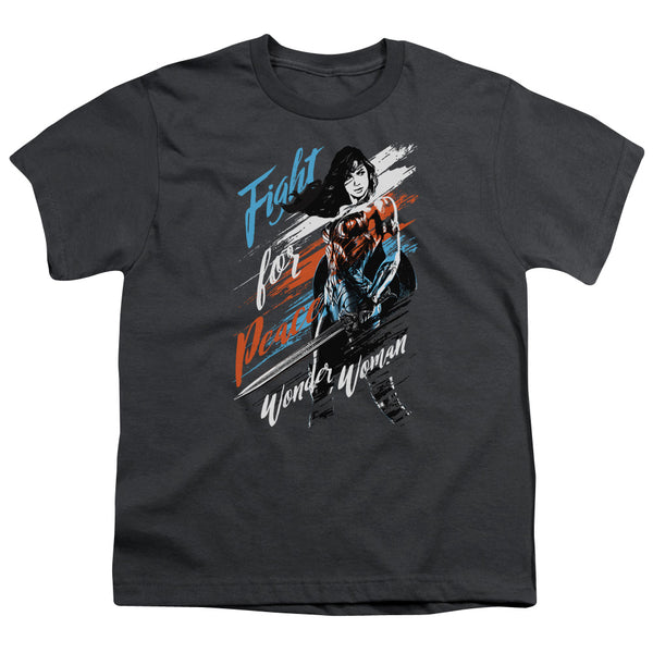 Wonder Woman Movie - Fight For Peace Youth Short Sleeve