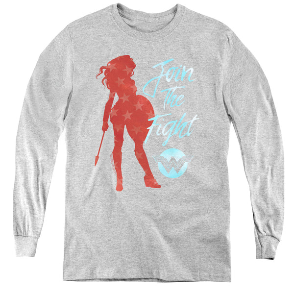 Wonder Woman Movie - Freedom Fight L - S Youth