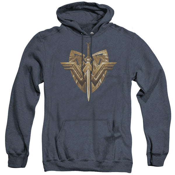 Wonder Woman Movie - Sword Emblem Adult Heather Hoodie