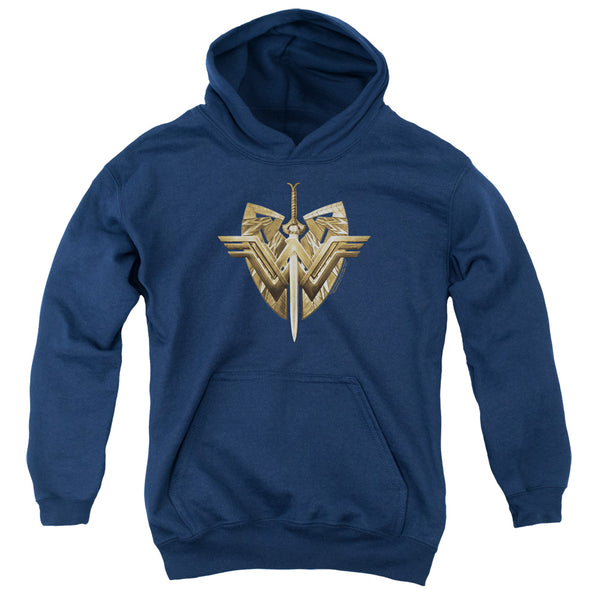 Wonder Woman Movie - Sword Emblem Youth Hooded Sweatshirt