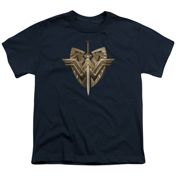 Wonder Woman Movie - Sword Emblem Youth Short Sleeve
