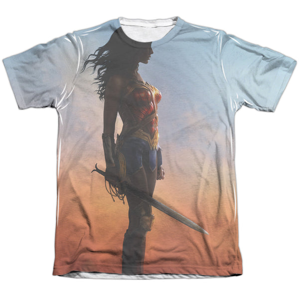 Wonder Woman Movie - Poster Adult Regular Fit Short Sleeve 65 - 35 Poly - Cotton