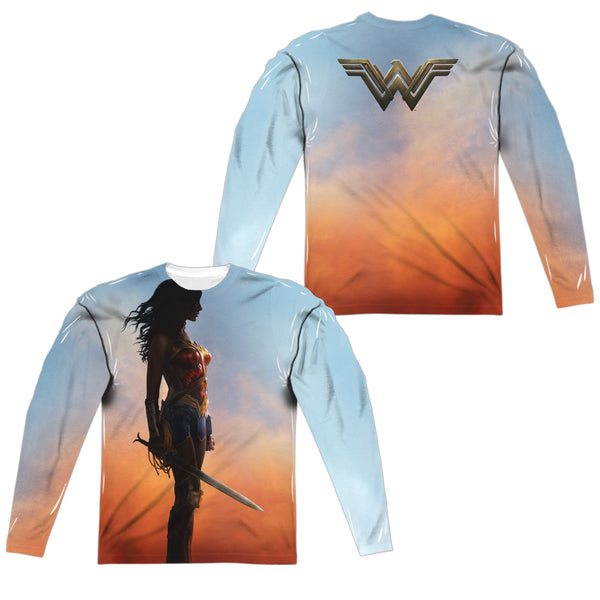 Wonder Woman Movie - Poster (Front - Back Print) L - S Adult Poly Crew