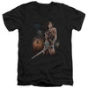 Wonder Woman Movie - Fierce Adult Slim Fit V Neck Cotton