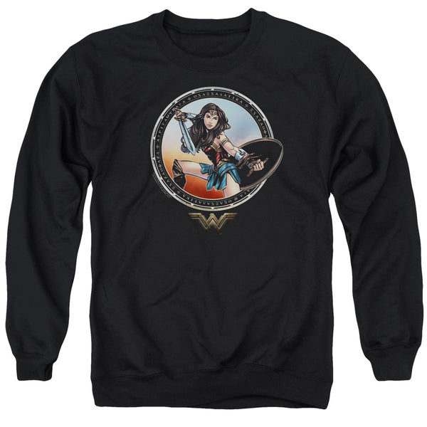 Wonder Woman Movie - Battle Pose Adult Crewneck Sweatshirt