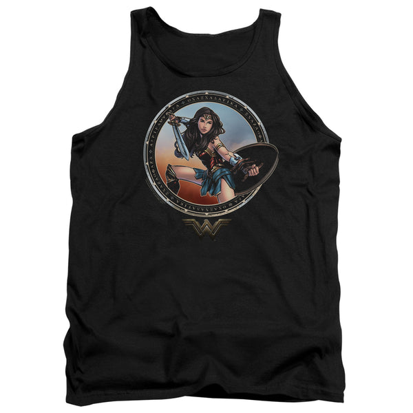 Wonder Woman Movie - Battle Pose Adult Tank Top