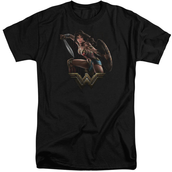 Wonder Woman Movie - Fight Adult Tall Fit Short Sleeve