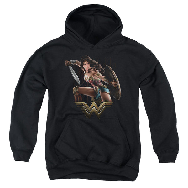 Wonder Woman Movie - Fight Youth Hooded Sweatshirt