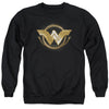 Wonder Woman Movie - Lasso Logo Adult Crewneck Sweatshirt