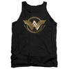 Wonder Woman Movie - Lasso Logo Adult Tank Top