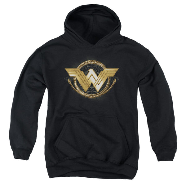 Wonder Woman Movie - Lasso Logo Youth Hooded Sweatshirt
