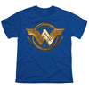 Wonder Woman Movie - Lasso Logo Youth Short Sleeve
