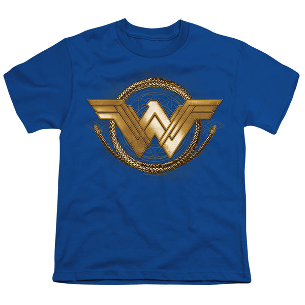 Wonder Woman Movie - Lasso Logo Youth Short Sleeve